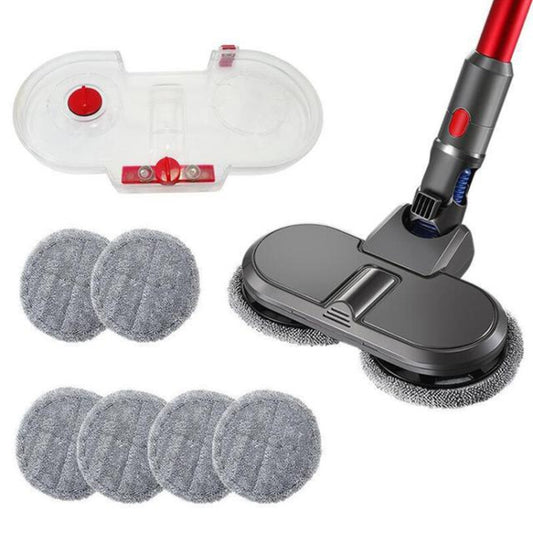 X001 Tête de nettoyage serpillère électrique pour aspirateur avec réservoir d'eau, Pour Dyson V6, Pour Dyson V7 / V8 / V10 / V11
