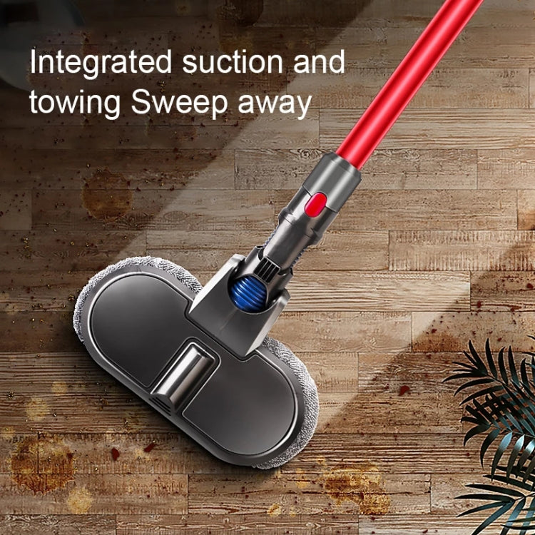 X001 Vacuum Cleaner Electric Mop Cleaning Head with Water Tank, For Dyson V7 -V11 Grey, For Dyson V6