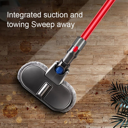 X001 Vacuum Cleaner Electric Mop Cleaning Head with Water Tank, For Dyson V7 -V11 Grey, For Dyson V6