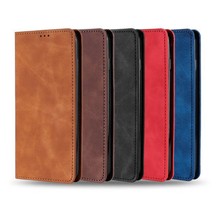 Skin Feel Magnetic Horizontal Flip Leather Phone Case, For vivo iQOO 10, For vivo iQOO 10 Pro 5G, For Nothing Phone 1, For OnePlus 10T, For Realme C30 4G/Narzo 50i Prime, For Honor X40i