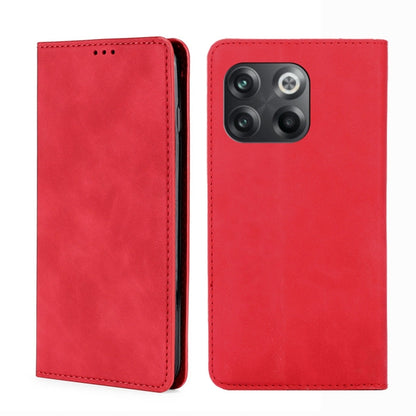 Skin Feel Magnetic Horizontal Flip Leather Phone Case, For vivo iQOO 10, For vivo iQOO 10 Pro 5G, For Nothing Phone 1, For OnePlus 10T, For Realme C30 4G/Narzo 50i Prime, For Honor X40i