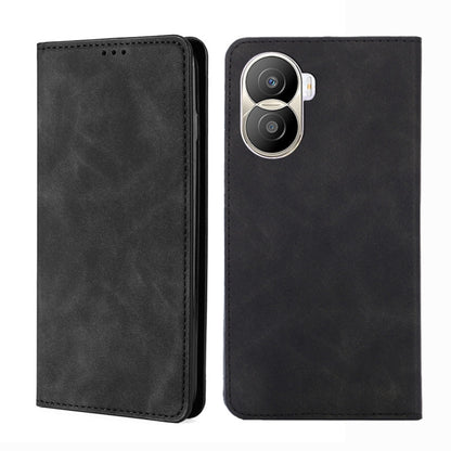 Skin Feel Magnetic Horizontal Flip Leather Phone Case, For vivo iQOO 10, For vivo iQOO 10 Pro 5G, For Nothing Phone 1, For OnePlus 10T, For Realme C30 4G/Narzo 50i Prime, For Honor X40i
