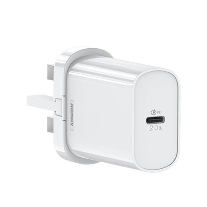 REMAX RP-U70 Jane Series 20W USB-C/Type-C PD Fast Charger, CN Plug, UK Plug, US Plug
