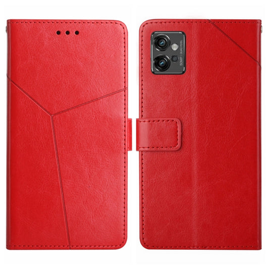 HT01 Y-shaped Pattern Flip Leather Phone Case, For Motorola Moto G32, For Nothing Phone 1, For OPPO A57 4G/A77 4G/Realme Narzo 50 5G/Realme V23, For Xiaomi Poco C40, For Honor 70, For Realme GT Neo2, For Realme GT Neo 3