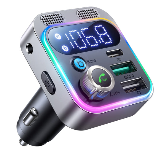 JOYROOM JR-CL16 Émetteur FM sans fil Bluetooth 5.0 48W pour voiture, JR-CL16
