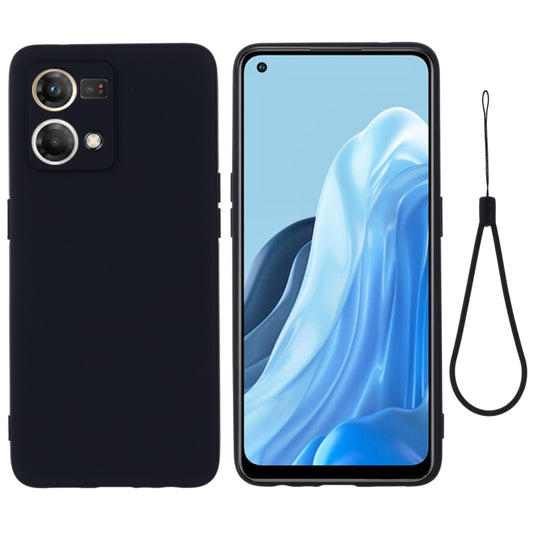 Pure Color Liquid Silicone Shockproof Full Coverage Phone Case, For OPPO Reno 7 4G Global/F21 Pro 4G, For ZTE Blade A51 2021