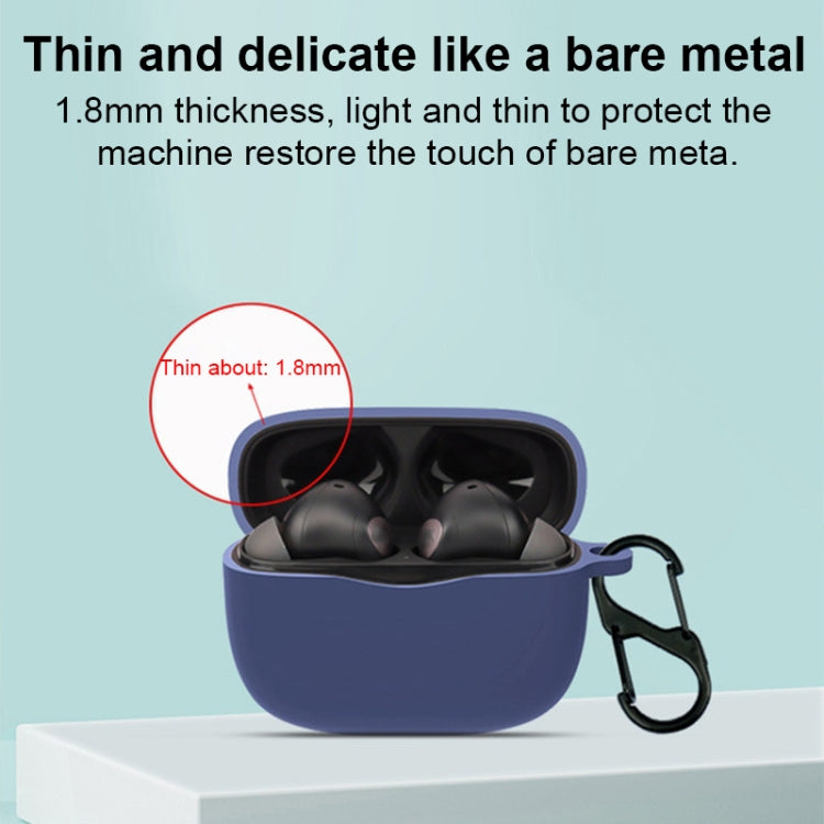 Pure Color Bluetooth Earphone Silicone Case, For SoundPEATS Air3 Pro