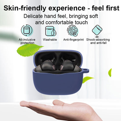 Pure Color Bluetooth Earphone Silicone Case, For SoundPEATS Air3 Pro