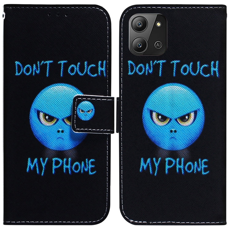 Coloured Drawing Leather Phone Case, For Infinix Hot 11 2022, For Infinix Note 12 VIP, For Tecno Spark 9 Pro