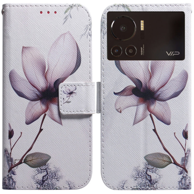 Coloured Drawing Leather Phone Case, For Infinix Hot 11 2022, For Infinix Note 12 VIP, For Tecno Spark 9 Pro