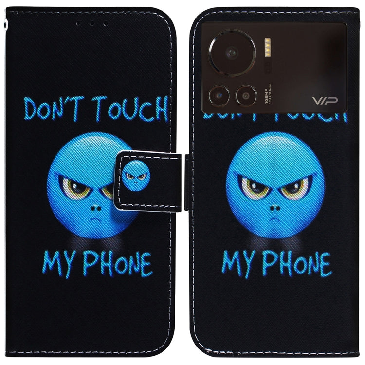 Coloured Drawing Leather Phone Case, For Infinix Hot 11 2022, For Infinix Note 12 VIP, For Tecno Spark 9 Pro
