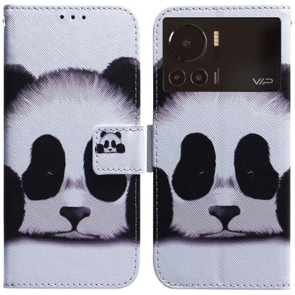 Coloured Drawing Leather Phone Case, For Infinix Hot 11 2022, For Infinix Note 12 VIP, For Tecno Spark 9 Pro