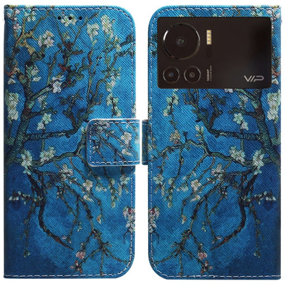 Coloured Drawing Leather Phone Case, For Infinix Hot 11 2022, For Infinix Note 12 VIP, For Tecno Spark 9 Pro