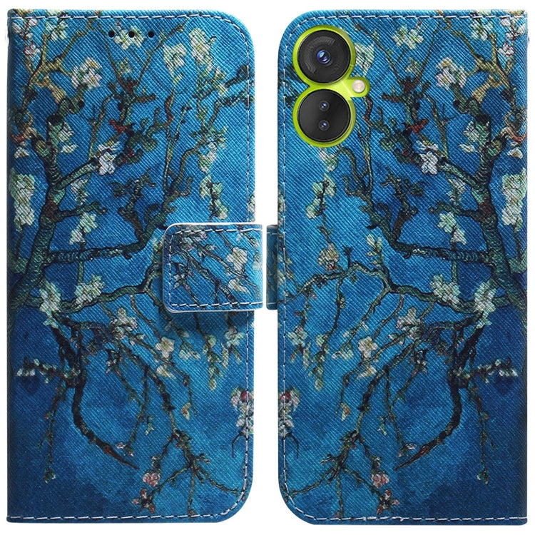 Coloured Drawing Leather Phone Case, For Infinix Hot 11 2022, For Infinix Note 12 VIP, For Tecno Spark 9 Pro