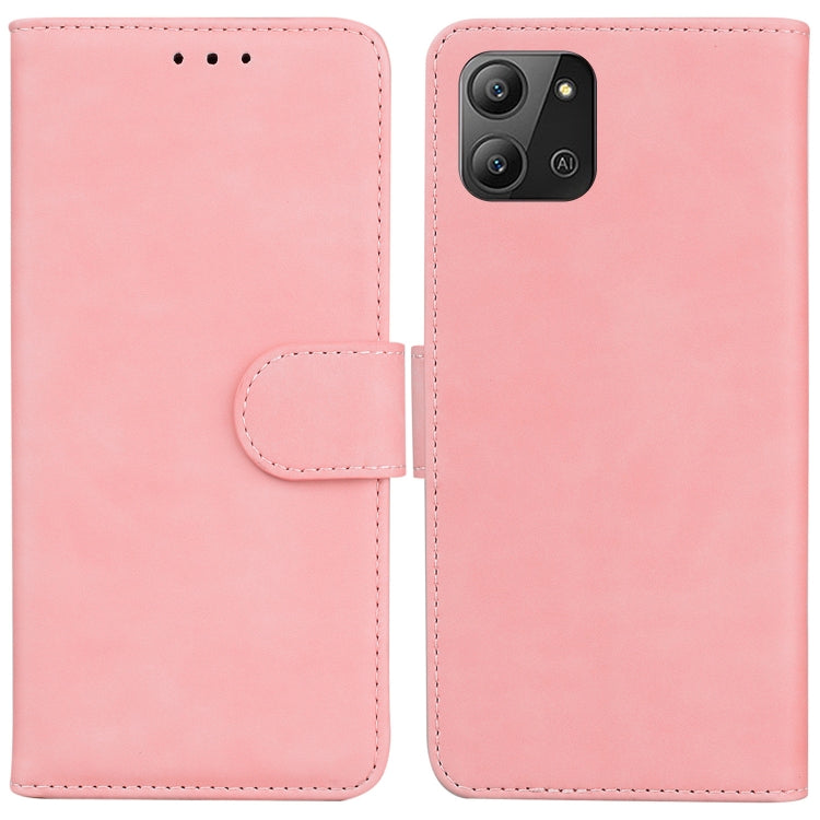 Skin Feel Pure Color Flip Leather Phone Case, For Infinix Hot 11 2022, For Infinix Note 12 VIP, For Tecno Spark 9 Pro