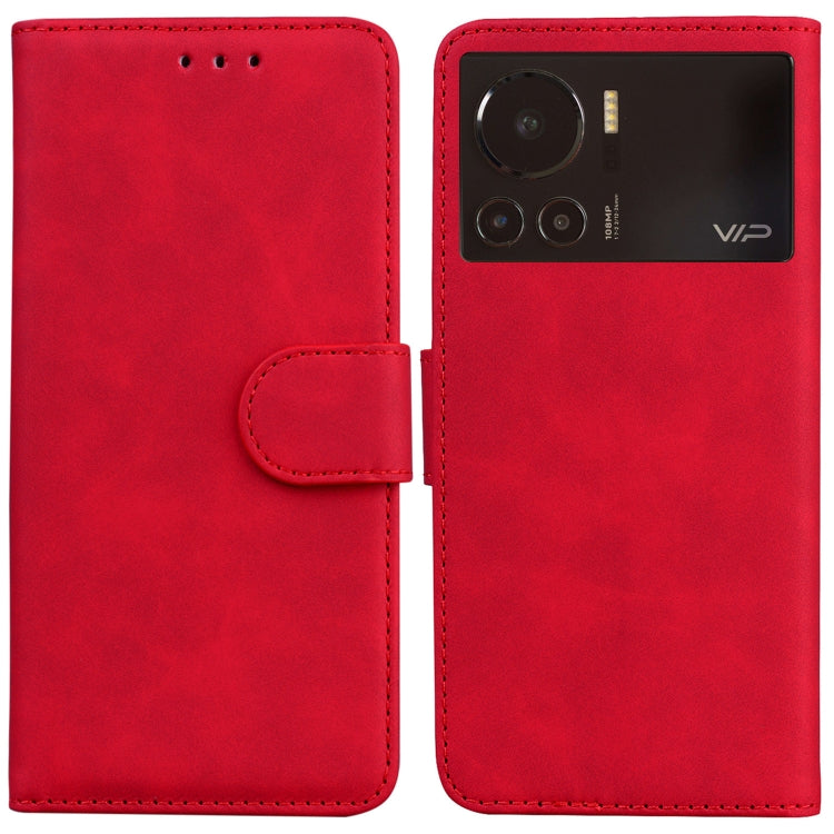 Skin Feel Pure Color Flip Leather Phone Case, For Infinix Hot 11 2022, For Infinix Note 12 VIP, For Tecno Spark 9 Pro