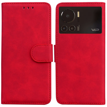 Skin Feel Pure Color Flip Leather Phone Case, For Infinix Hot 11 2022, For Infinix Note 12 VIP, For Tecno Spark 9 Pro