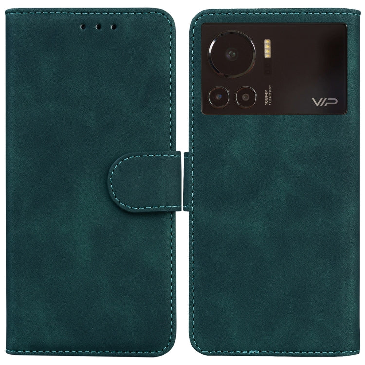 Skin Feel Pure Color Flip Leather Phone Case, For Infinix Hot 11 2022, For Infinix Note 12 VIP, For Tecno Spark 9 Pro
