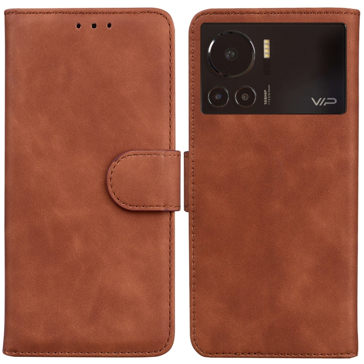 Skin Feel Pure Color Flip Leather Phone Case, For Infinix Hot 11 2022, For Infinix Note 12 VIP, For Tecno Spark 9 Pro