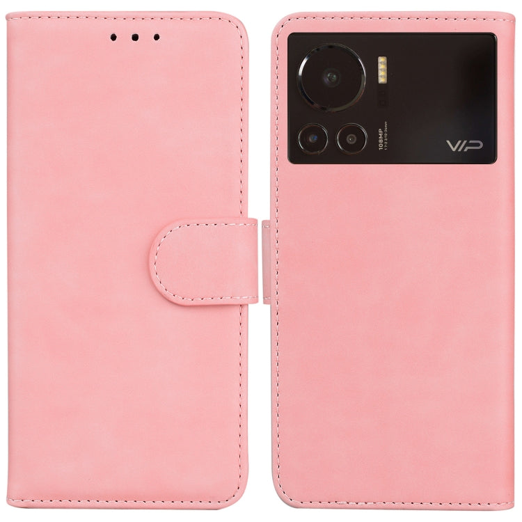 Skin Feel Pure Color Flip Leather Phone Case, For Infinix Hot 11 2022, For Infinix Note 12 VIP, For Tecno Spark 9 Pro