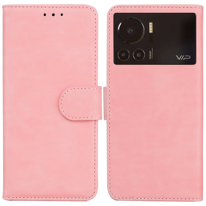 Skin Feel Pure Color Flip Leather Phone Case, For Infinix Hot 11 2022, For Infinix Note 12 VIP, For Tecno Spark 9 Pro