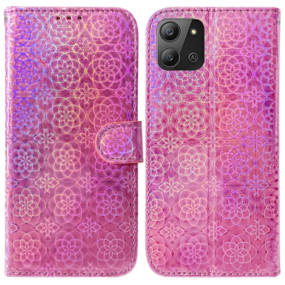 Colorful Magnetic Buckle Leather Phone Case, For Infinix Hot 11 2022, For Infinix Note 12 VIP, For Tecno Spark 9 Pro