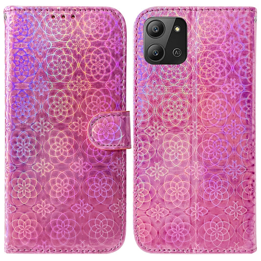 Colorful Magnetic Buckle Leather Phone Case, For Infinix Hot 11 2022, For Infinix Note 12 VIP, For Tecno Spark 9 Pro