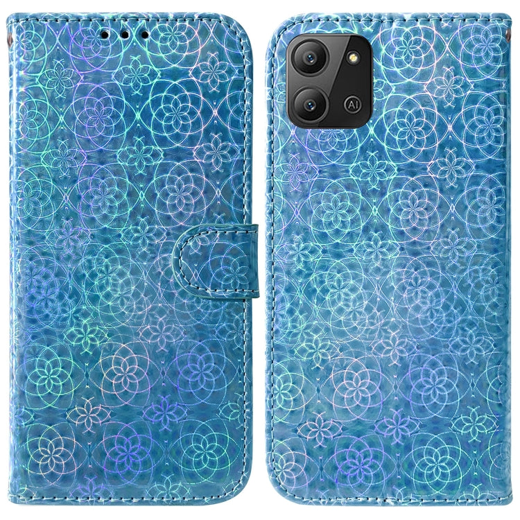 Colorful Magnetic Buckle Leather Phone Case, For Infinix Hot 11 2022, For Infinix Note 12 VIP, For Tecno Spark 9 Pro