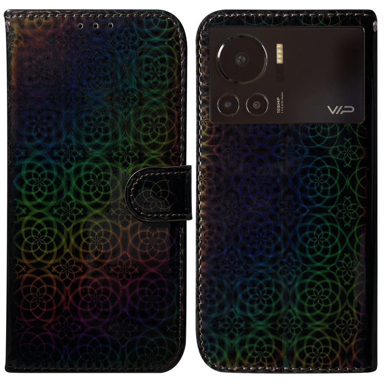 Colorful Magnetic Buckle Leather Phone Case, For Infinix Hot 11 2022, For Infinix Note 12 VIP, For Tecno Spark 9 Pro