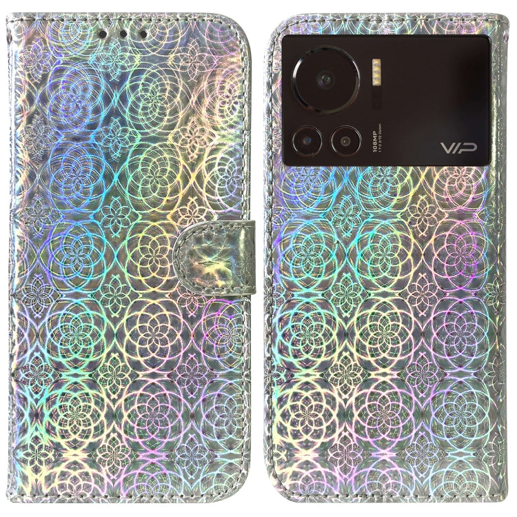 Colorful Magnetic Buckle Leather Phone Case, For Infinix Hot 11 2022, For Infinix Note 12 VIP, For Tecno Spark 9 Pro