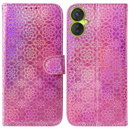 Colorful Magnetic Buckle Leather Phone Case, For Infinix Hot 11 2022, For Infinix Note 12 VIP, For Tecno Spark 9 Pro