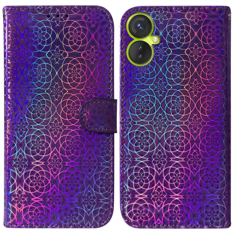 Colorful Magnetic Buckle Leather Phone Case, For Infinix Hot 11 2022, For Infinix Note 12 VIP, For Tecno Spark 9 Pro