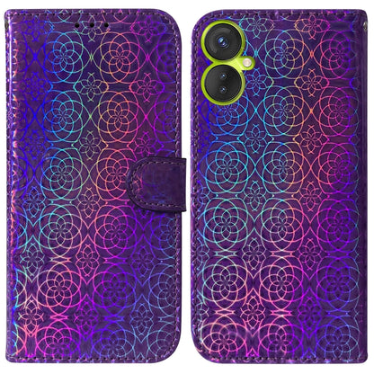 Colorful Magnetic Buckle Leather Phone Case, For Infinix Hot 11 2022, For Infinix Note 12 VIP, For Tecno Spark 9 Pro