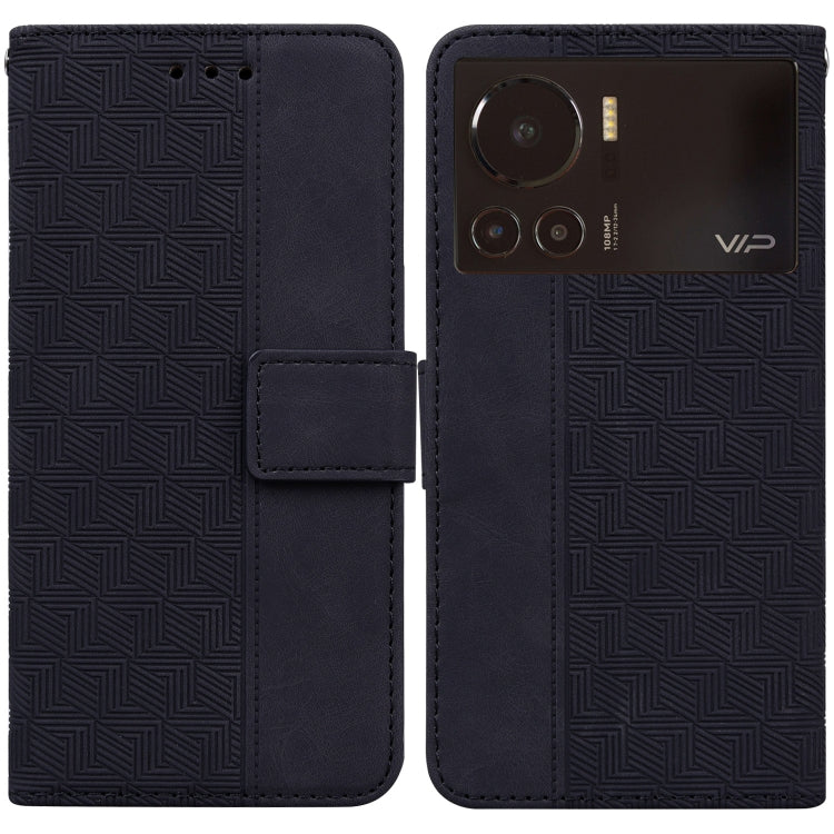 Geometric Embossed Leather Phone Case, For Infinix Hot 11 2022, For Infinix Note 12 VIP, For Tecno Spark 9 Pro