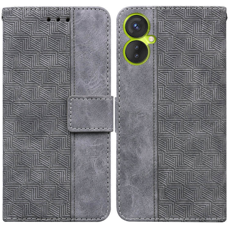 Geometric Embossed Leather Phone Case, For Infinix Hot 11 2022, For Infinix Note 12 VIP, For Tecno Spark 9 Pro