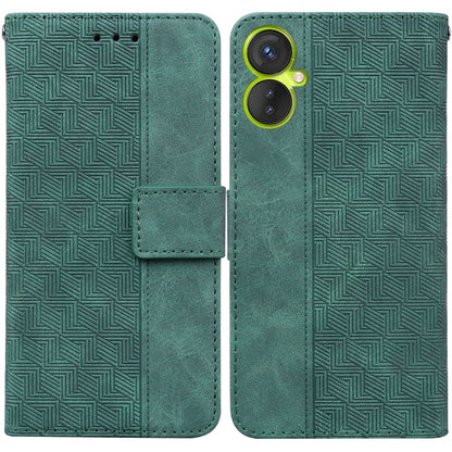Geometric Embossed Leather Phone Case, For Infinix Hot 11 2022, For Infinix Note 12 VIP, For Tecno Spark 9 Pro