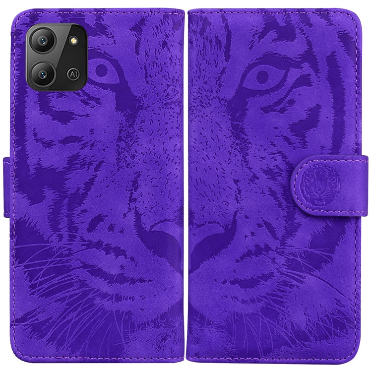 Tiger Embossing Pattern Horizontal Flip Leather Phone Case, For Infinix Hot 11 2022, For Infinix Note 12 VIP, For Tecno Spark 9 Pro