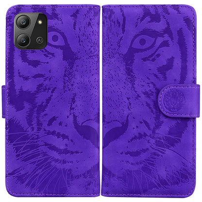 Tiger Embossing Pattern Horizontal Flip Leather Phone Case, For Infinix Hot 11 2022, For Infinix Note 12 VIP, For Tecno Spark 9 Pro