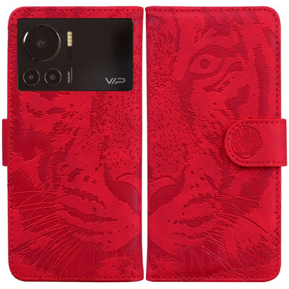Tiger Embossing Pattern Horizontal Flip Leather Phone Case, For Infinix Hot 11 2022, For Infinix Note 12 VIP, For Tecno Spark 9 Pro