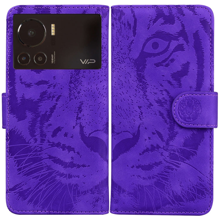 Tiger Embossing Pattern Horizontal Flip Leather Phone Case, For Infinix Hot 11 2022, For Infinix Note 12 VIP, For Tecno Spark 9 Pro