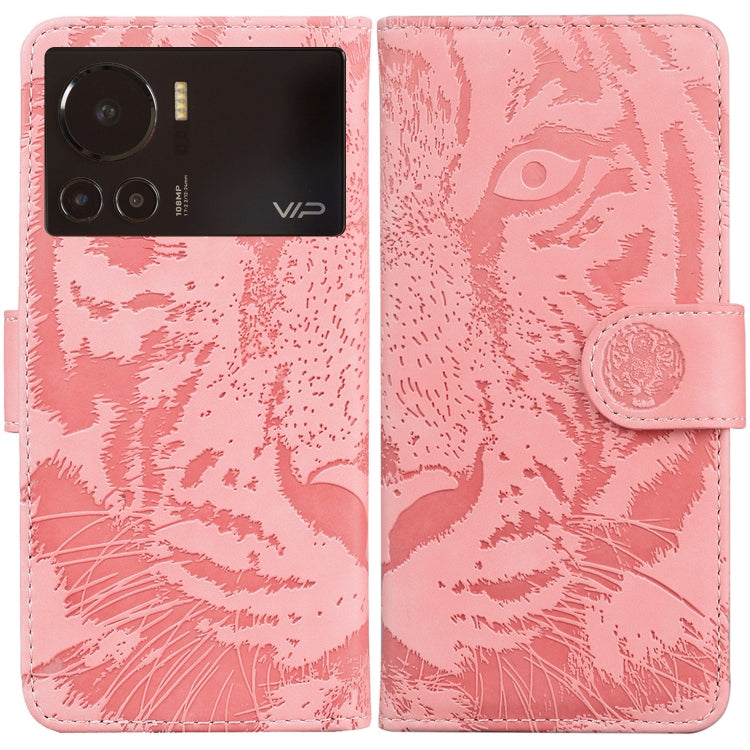 Tiger Embossing Pattern Horizontal Flip Leather Phone Case, For Infinix Hot 11 2022, For Infinix Note 12 VIP, For Tecno Spark 9 Pro