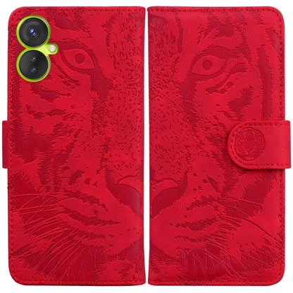 Tiger Embossing Pattern Horizontal Flip Leather Phone Case, For Infinix Hot 11 2022, For Infinix Note 12 VIP, For Tecno Spark 9 Pro