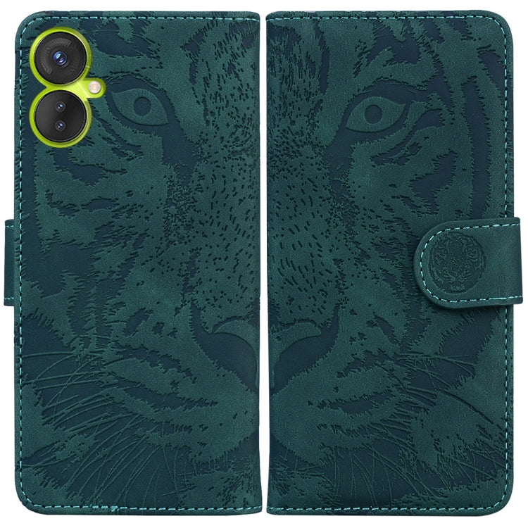 Tiger Embossing Pattern Horizontal Flip Leather Phone Case, For Infinix Hot 11 2022, For Infinix Note 12 VIP, For Tecno Spark 9 Pro