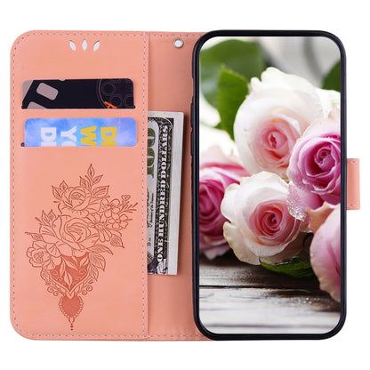 Butterfly Rose Embossed Leather Phone Case, For Infinix Hot 11 2022, For Infinix Note 12 VIP, For Tecno Spark 9 Pro
