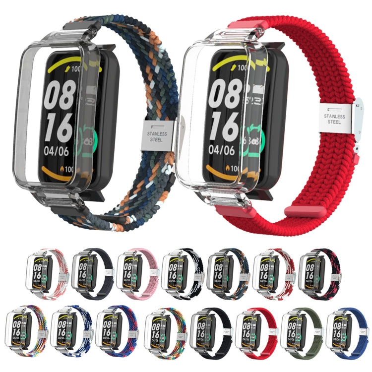 Braided Nylon Buckle Watch Band, For Xiaomi Mi Band 7 Pro