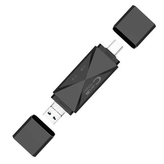 Lecteur de cartes multifonctions ADS-218 8 broches + USB + Type-C