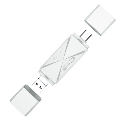 Lecteur de carte multifonction ADS-218 8 broches+USB+Type-C