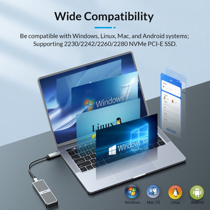 ORICO M.2 NVME 40Gbps SSD Enclosure
