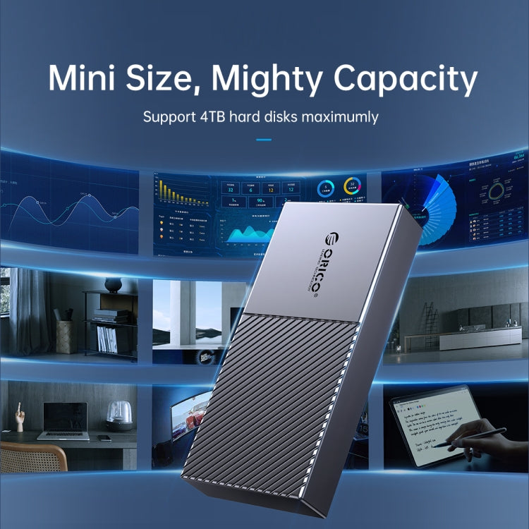 ORICO 20Gbps USB3.2 Gen2x2 Type-C M.2 NVMe SSD Enclosure