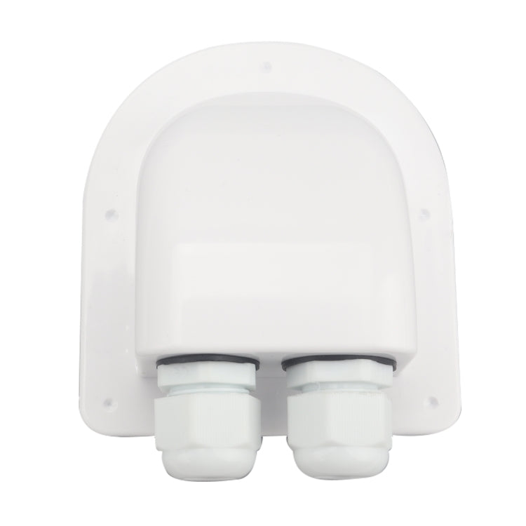 RV Sealed Waterproof Solar Double Cable Entry Gland Box, A6098